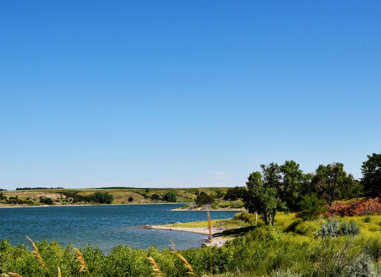Pease Creek Recreation Area, South Dakota, USA